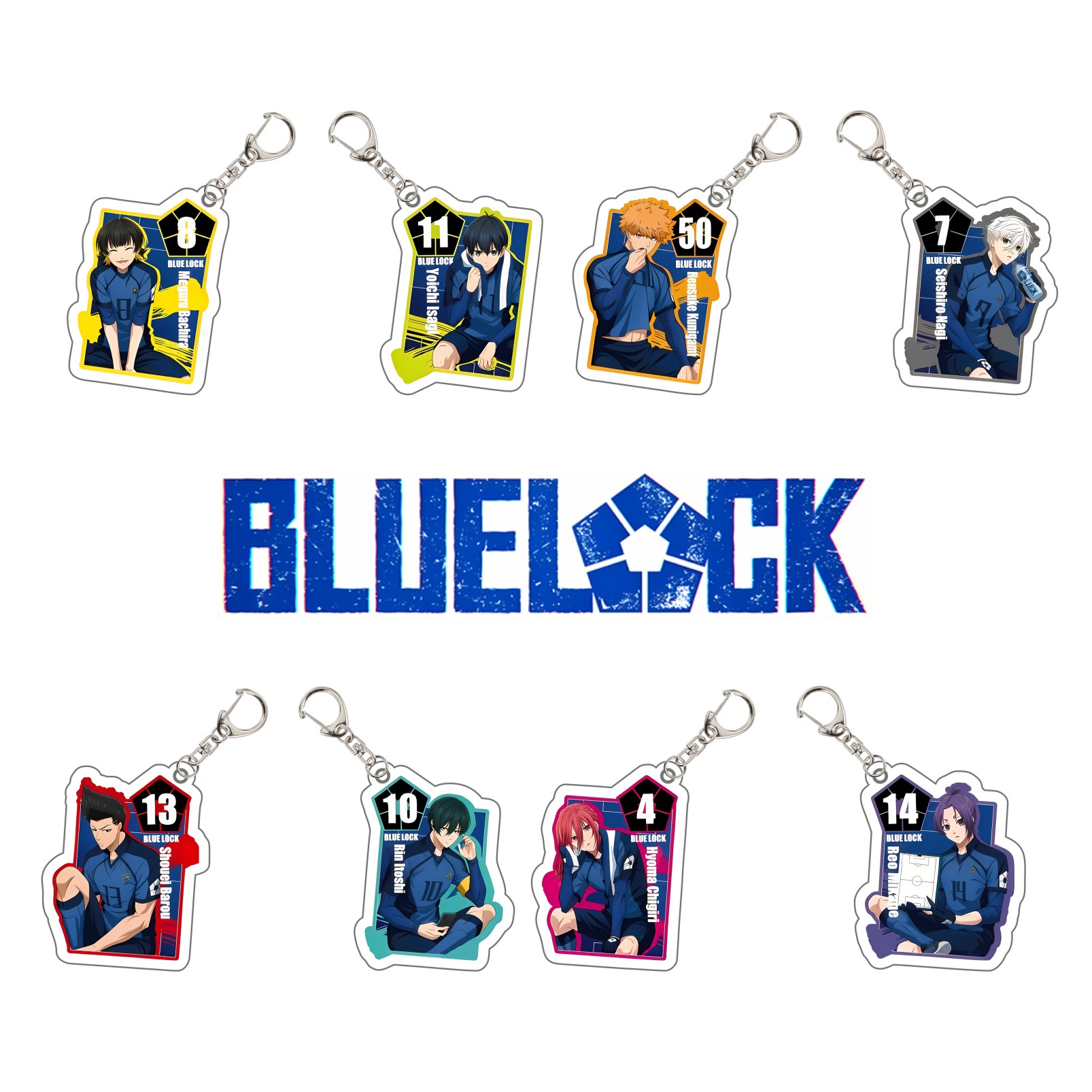 Futbol Anime Blue Lock Akrilik - Chain Lock Combination incelemesi ve fiyatı