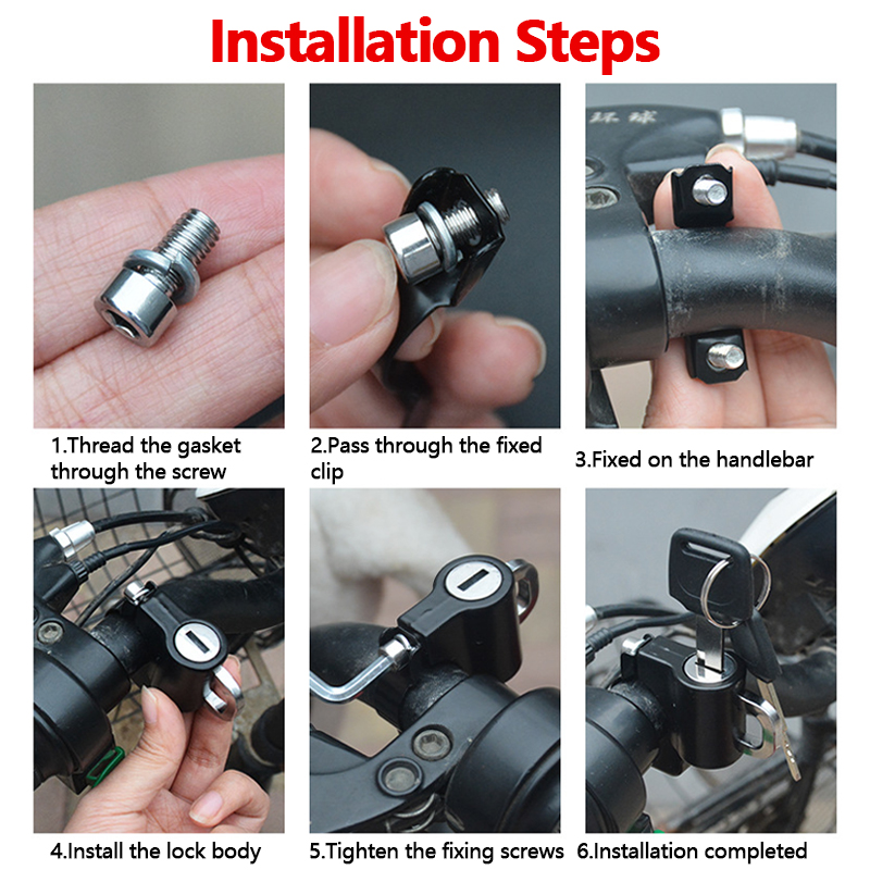   Evrensel Motosiklet Kask K - Commuter Bike Lock incelemesi ve fiyatı